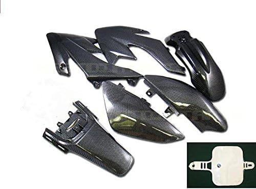 MAXFASTMAX(TM) Carbon Fiber Plastic Fairings kit Crf50 Xf50 7-piece