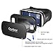 VR Headset, Canbor VR Goggles Virtual Reality Headset VR Glasses for 3D Video Movies Games for Apple iPhone, Samsung Sony HTC More Smartphones