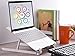 Laptop Stand – JUBOR Adjustable Laptop Stand Portable Foldable Ergonomic Desktop Stand Holder Mount for MacBook Notebook Computer PC iPad Tabletthumb 3