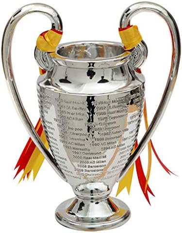 チャンピオンズリーグトロフィーuefaトロフィーサッカーレプリカアワード19リバプール大ビッグ耳賞カップ銀メッキサッカーの勲章ファンのお土産コレクションホーム装飾 30 Size 77cm 30 3 Gaticos Com Mx