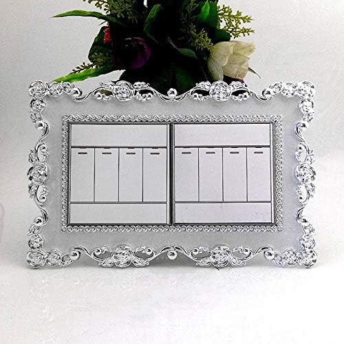 Herewegoo Resin Double Light Switch Surround Socket Finger Plate Panel Cover Decor