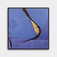 Framed Canvas Wall Art Abstract Canvas Prints Home Artwork Decoration for Living Room,Bedroom - 16x16 inches