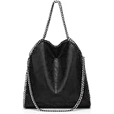 JISYIBOFF Crossbody Bags Tote Bag for Women Large Shoulder Bags Chain Purse Fashion Handbags