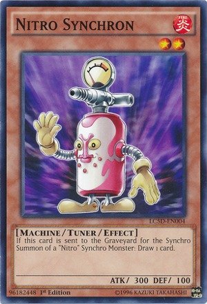 Yu-Gi-Oh! - Nitro Synchron (LC5D-EN004) - Legendary Collection 5D's Mega Pack - 1st Edition - Common
