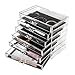 MVPOWER Acrylic Makeup Organizer Jewelry and Cosmetic Storage Cases 6 Tier Drawers Storage Case