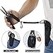 PLUSINNO Fishing Pliers Stainless Steel Mix with Titanium Carbo-Nitride Coating Hook Removers, Braid Cutters Saltwater Split Ring Fishing Multi-Tools with Sheath