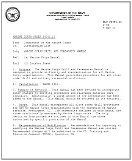 Amazon.com: DRILL AND CEREMONIES MANUAL MARINE CORPS eBook: Delene