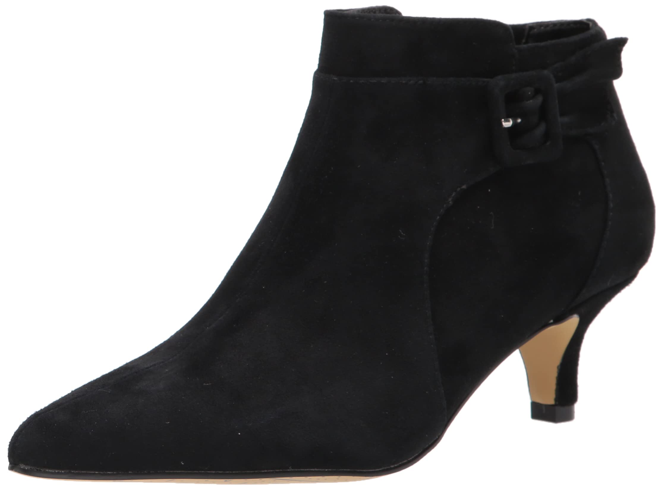 Bella Vita Women’s Bindi Dress Bootie Fashion Boot, Black Kidsuede Leather, 12 X-Wide