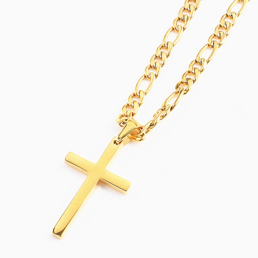 Gold Figaro Link Chain Necklace for Men 