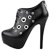 SHOW-STORY-Punk-Black-Ring-Gothic-Platform-Stiletto-Ankle-Bootie-BootsLF80855
