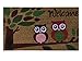 Welcome Coir Doormat by Castle Mats, Size 18 x 30 inches, Non-Slip, Durable, Made Using Odor-Free Natural Fibers
