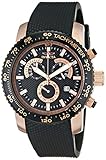 Invicta Men's 11294 Specialty Chronograph Black Textured Dial Black Polyurethane Watch