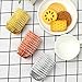Elcoho 600 Pieces 1.25 Inch Mini Foil Metallic Cupcake Liners Muffin Paper Cases Baking Cups, Gold, Silver and Rose Gold