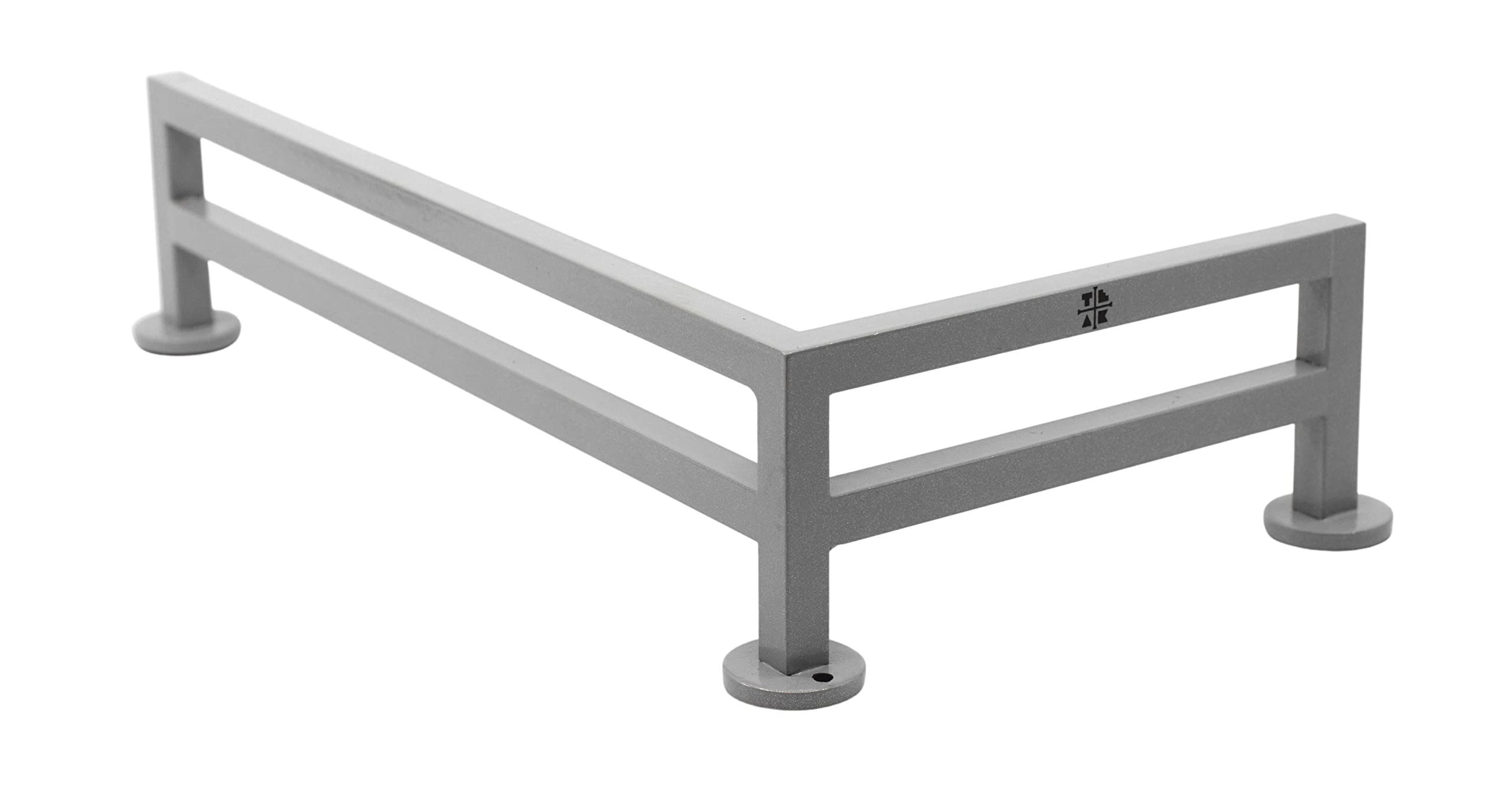 Teak Tuning Fence Style, L-Shaped Fingerboard Rail, 11