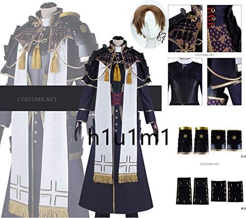 Amazon 刀剣乱舞 とうらぶ風 へし切長谷部 極 コスプレ衣装 ウィッグ 仮装 ステージ 舞台服 ハロウィン クリスマス コスプレ 仮装 通販