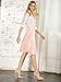 CHOiES record your inspired fashion Women's Pink/BlackBlue/White Solid High Waist Trumpet Midi Skirt (10 Colors)