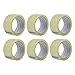 6 Pack Heavy Duty Packaging Tape, Clear Packing Tape Extra Thick Low Noise,Great for Shipping Moving Mailing Depot, Boxes, Office, Commercial Grade 2