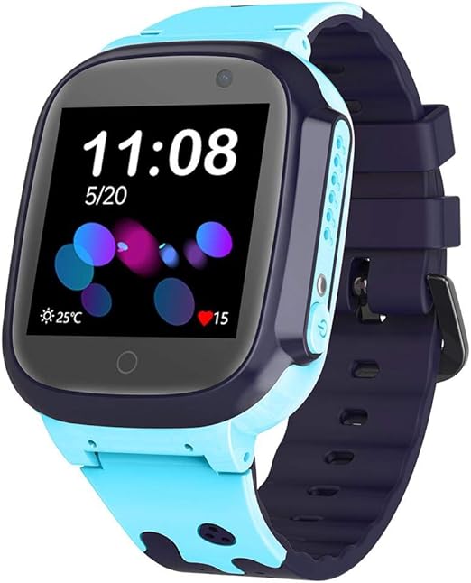 Goglor Teléfono Smartwatch para niños, WiFi/GPS/LBS Rastreador a ...