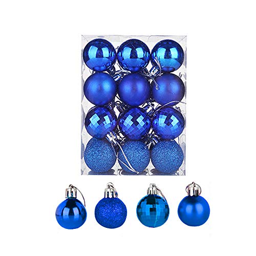 image for HanYoer Christmas Ball Baubles Assorted Pendant Shatterproof Ball Orna