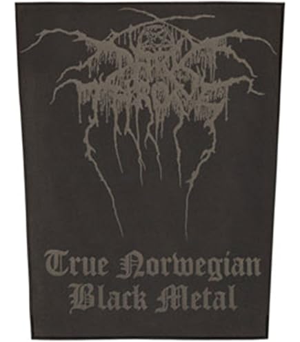 Amazon.com: Darkthrone True Norwegian Black Metal Patch Band Logo