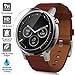 Screen Protector Compatible Moto 360 1st and 2nd Gen 46mm Smart Watch, AFUNTA 3 Pack Tempered Glass Film Anti-Scratch High Definition Shield