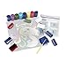 Unicorn DIY Latch Hook Kit – Sew Your Own 12”x12” Fuzzy Rug - Includes Canvas, Tool, Instructions, Acrylic Yarn – Crochet and Needlework Crafts for Kids and Adults – by Zirrly
