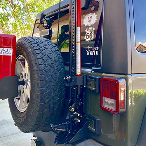 3 Off+Road+Tailgate+Bracket+Wrangler+Hi+Lift