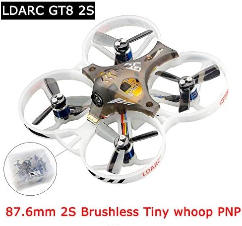 LDARC TINY GT8 PNP 87.6mm Wheelbase 2S 7500KV Brushless OV Solution Smart OSD V1 Flip Over for FPV Racing Whoop