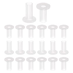 uxcell 20pcs Flanged Sleeve Bearings Plastic