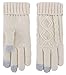 Simplicity Women Winter Gloves Knit Touchscreen Gloves, Vanilla