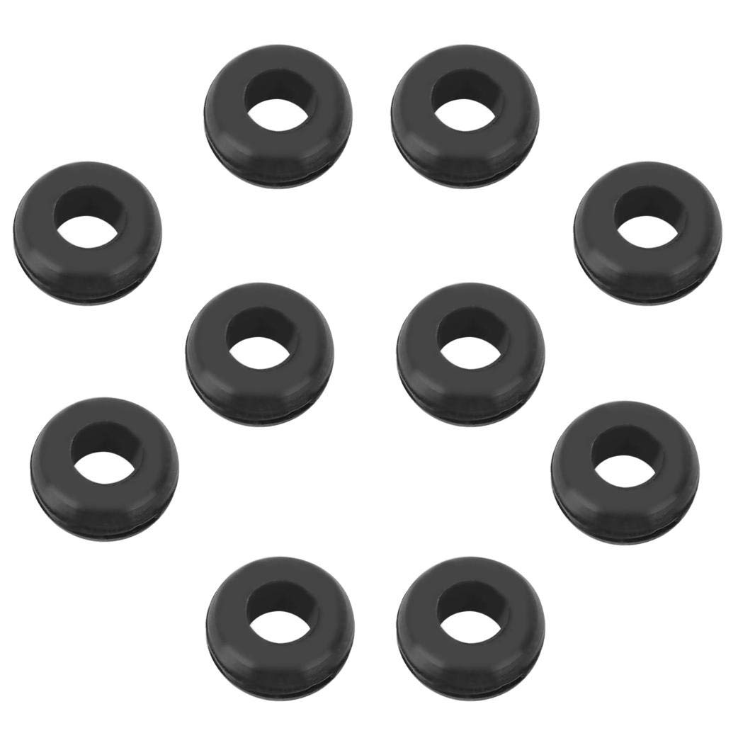 Airlock Grommet, 10Pcs Airlock Grommet Ring for Fermenter Lid Beer Brewing Tool Accessories
