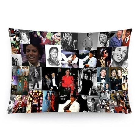 Vicky Zheng Michael Jackson Collage Home Decorative Pillowcase