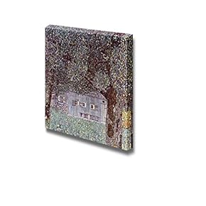 Farmhouse in Upper Austria 1912 by Claude Monet - Canvas Print Wall Art Famous Oil Painting Reproduction - 12" x 12"
