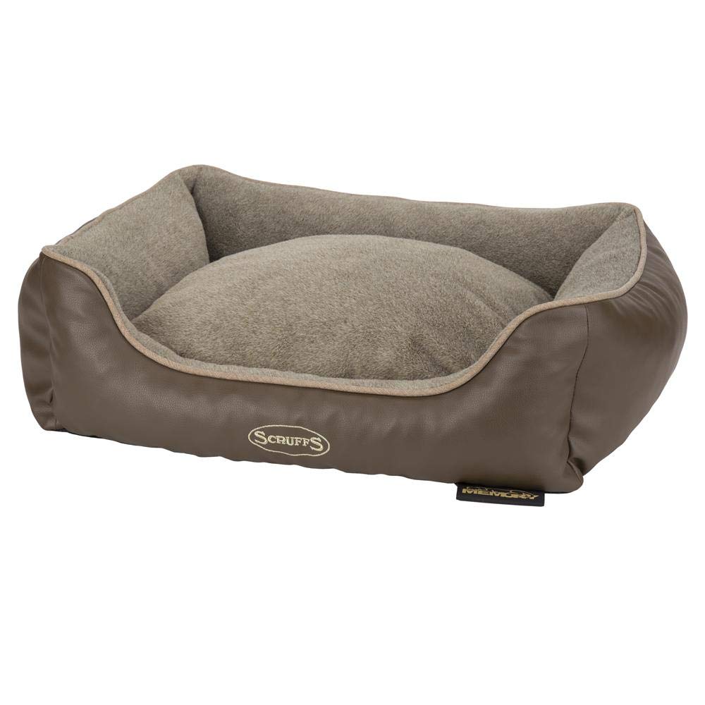 Scruffs Chateau Memory Foam Orthopaedic Box Bed (M) Latte