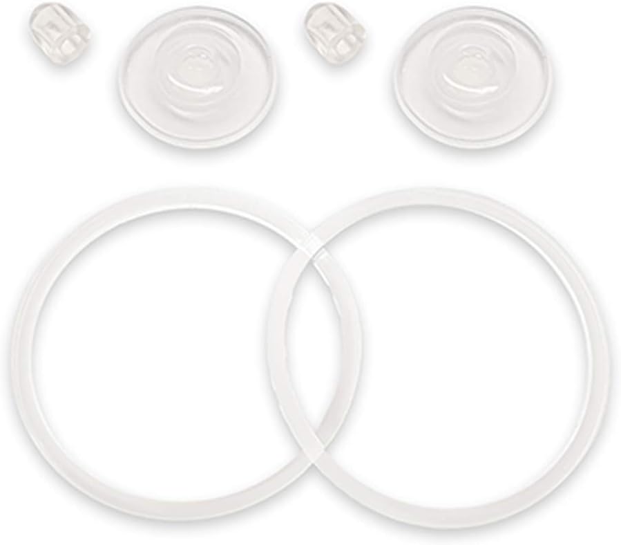 720°DGREE “uberBottle” Spare Part: Gaskets, Transparent, L - For 650ml to 2300ml