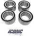 11-16 Polaris Ranger 900 XP / Crew / Diesel / Diesel Crew BOTH Front AND Rear Wheel Bearings Qty. 4