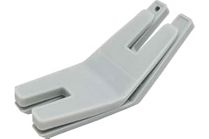 JUNFAMILEE 2Pcs (Large + Small) Hump Jumper Sewing Tools, Multifunctional Plastic Bulky Seam Jumpers, Foot Bulky Seam Aid Compatible With Husqvarna Viking for Chunky Denim and Hemlines