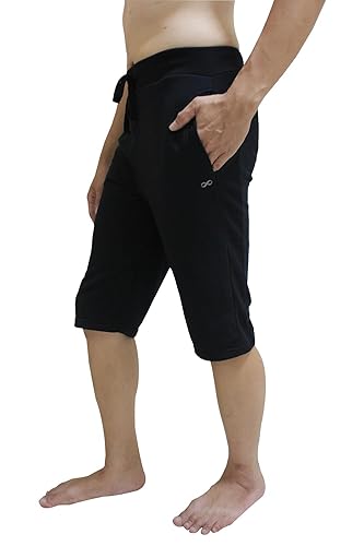 YogaAddict Men Yoga Short Pant, Ideal for Any Yoga Style and