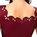 InsNova Women’s A-Line Cocktail Dress Bridesmaid Skater Knee Length Fit Flare