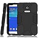 Hocase Galaxy Tab E Lite 7.0 (2016) Case, Rugged Heavy Duty Kids Proof Protective Case for Galaxy Tab E Lite 7.0 SM-T113NDWAXAR/SM-T113NYKAXAR - Black