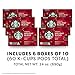 Starbucks K-Cup Coffee Pods, Medium Roast Coffee for Keurig Brewers, Holiday Blend, 100% Arabica, Limited Holiday Edition, 6 Boxes (60 Pods Total)