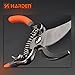 Hand Pruner Garden Shears Professional Bypass Pruner with Safety Lock Bypass Pruning Shears Tree trimmer pruner (Heavy Duty)