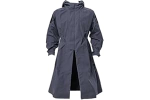 XURUYI TRN Industrial 2.0 Tactical Long Coat with Hood - Outdoor Loose A-Line Trench Coat Training Cloak with Hood