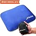 RikkiTikki Inflatable Camping Pillow - Hiking Pillow Ultralight - Backpacking Pillow Lightweight - Camp Pillow Compressible - Blow Up Camping Pillow (Blue)