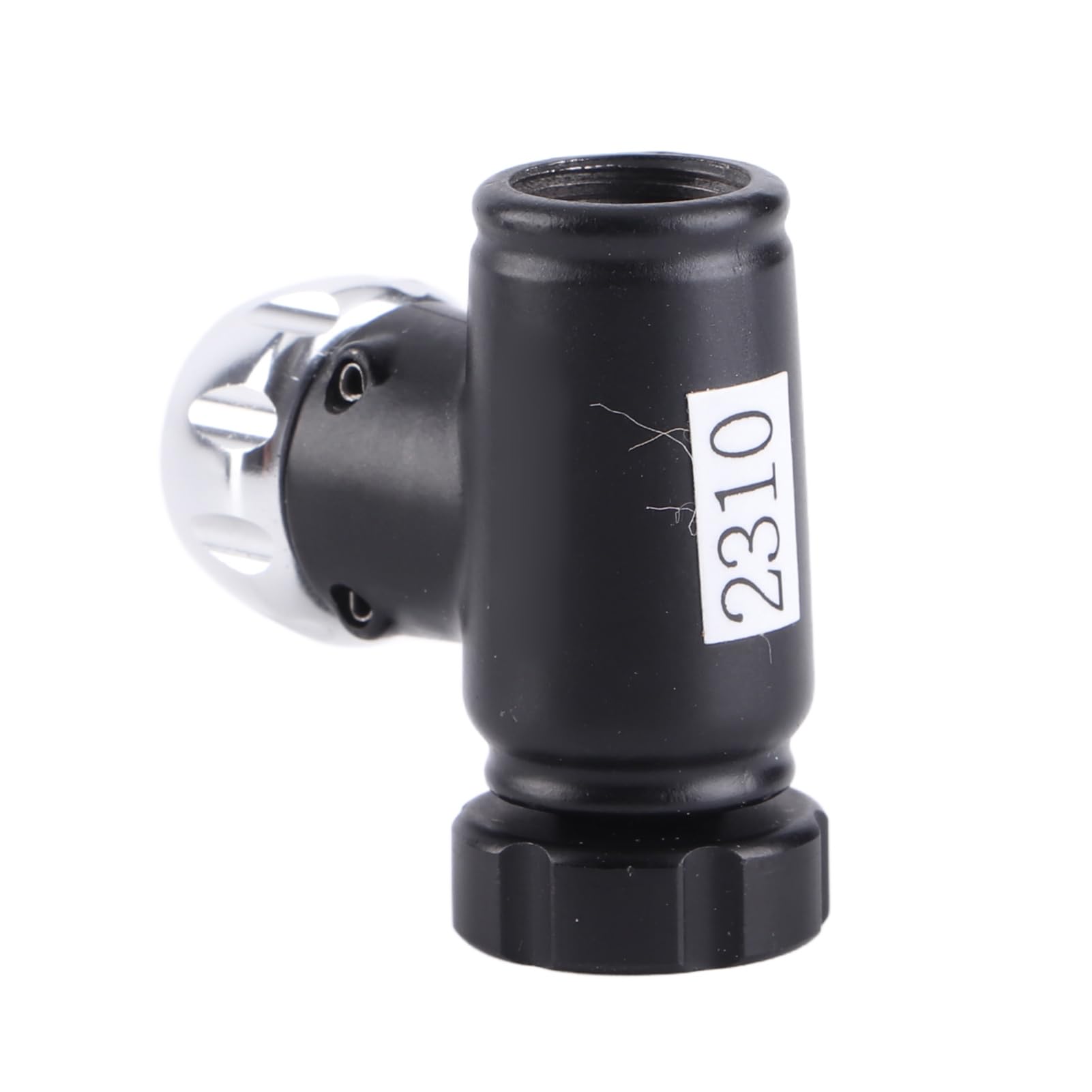 Bike Inflator Head, Cycling Bike Bicycle CO2 Cartridge Pump Ball Mini Portable Inflator Head