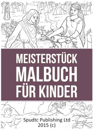 Meisterstück Malbuch für Kinder (German Edition)