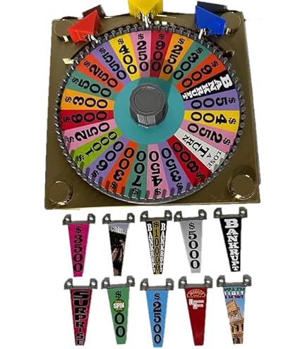 【最安値】Wheel of Fortune Amazon.com: Deluxe Wheel of Fortune Wheel - Bonus Round NOT