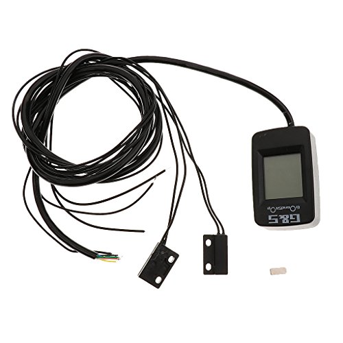 MonkeyJack Motorcycle Bike LCD Digital 1-6 Gear Shift Indicator Lever Sensor Red - Thumbnail 5