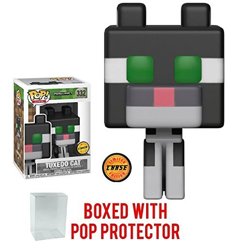 Minecraft Funko 8 Bit Pop Games Tuxedo Cat Chase Variant Limited Edition Vinyl Figure Bundled With Pop Box Protector Case Buy Online In Solomon Islands At Solomon Desertcart Com Productid