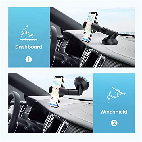 UGREEN Auto Telefoonhouder Zuignap Windscherm Voorruit Dashboard Car Holder Compatibel met iPhone 12 Pro Max SE 11 XS XR… - Afbeelding 3